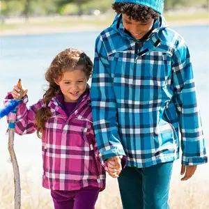 Geci 3 in 1 pentru copii antivant impermeabile cu fleece