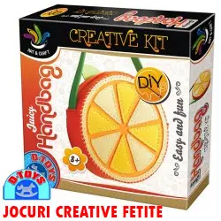 Creative Kit JUICY HANDBAG Set creatie geanta portocala