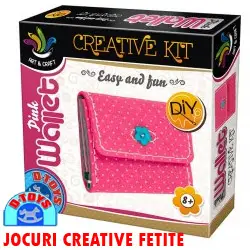 PINK WALLET Set creatie portofel roz
