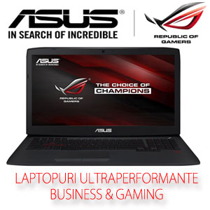 Laptop Performant Gaming Asus ROG G751JT-T7210D