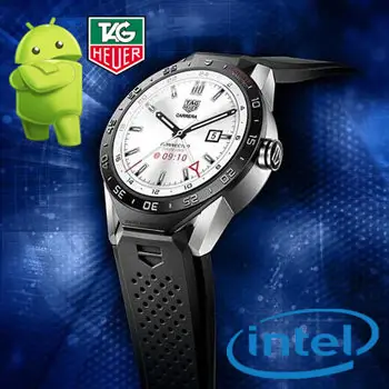 SmartWatch Tag Heuer Connected Intel cu Android SmartWatch Tag Heuer Connected Intel cu Android