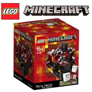Jucarii Lego Minecraft Micro World The Nether 21106