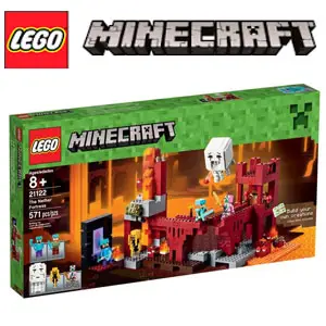 Jucarii si Seturi LEGO Minecraft Fortareata din Nether Cod 21122