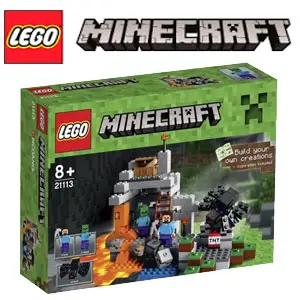 Lego Minecraft Pestera 21113