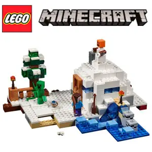 Lego Minecraft - Ascunzisul din zapada