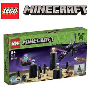 Set joaca LEGO Minecraft Dragonul Ender