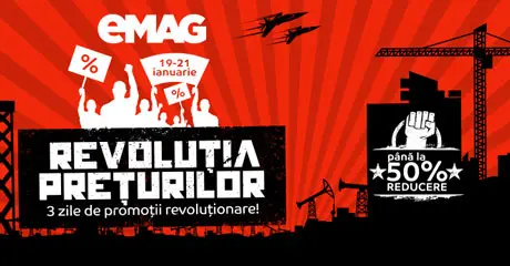Revolutia Preturilor 2016 la eMAG Profita de reduceri