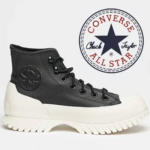 Ghete iarna sport de piele Chuck Taylor All Star Lugged